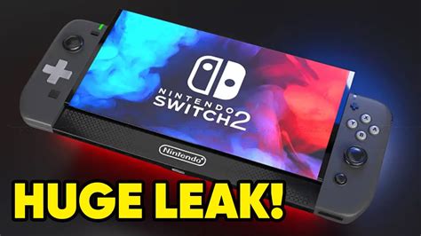 nintendo switch 2 specs leak|Nintendo Switch 2 leaks reveal new design and big。